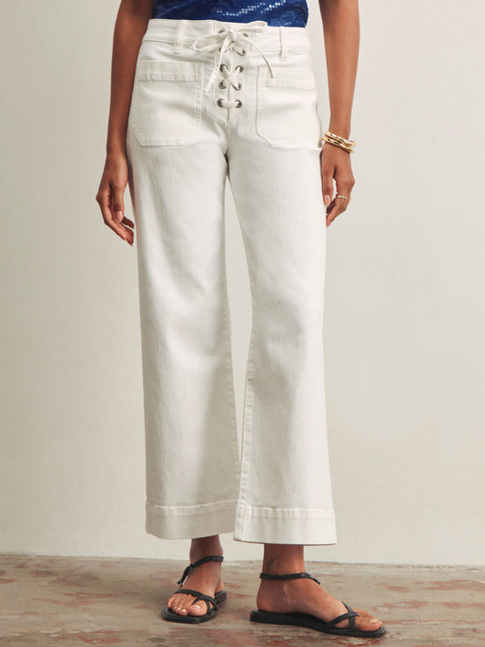 LACE UP MARINER CHALK - Sanctuary Clothing