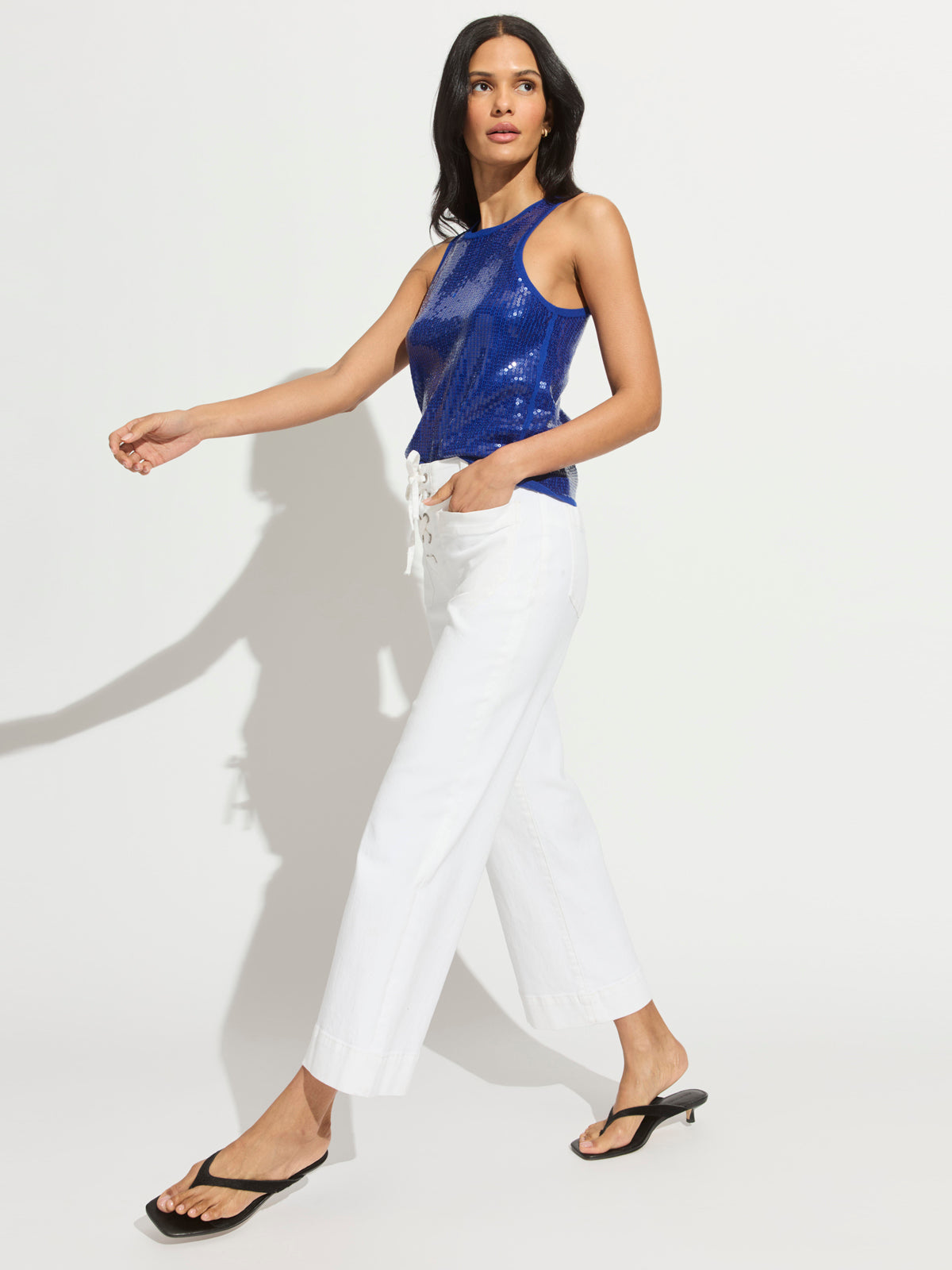 LACE UP MARINER CHALK - Sanctuary Clothing