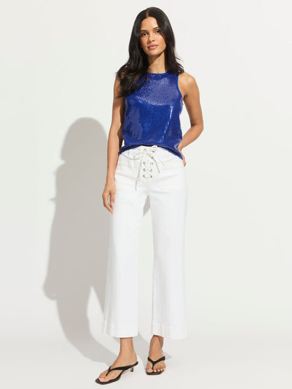 LACE UP MARINER CHALK - Sanctuary Clothing
