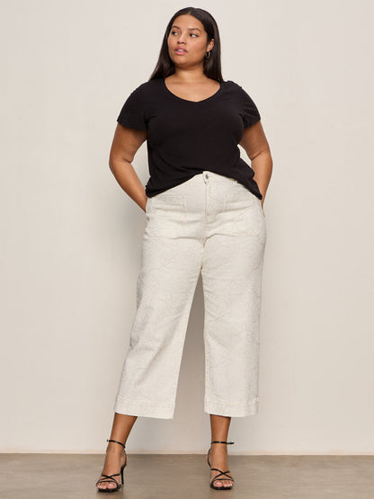 The Marine Crop Jean Chalk Extended Sizing - Sanctuary Clothing