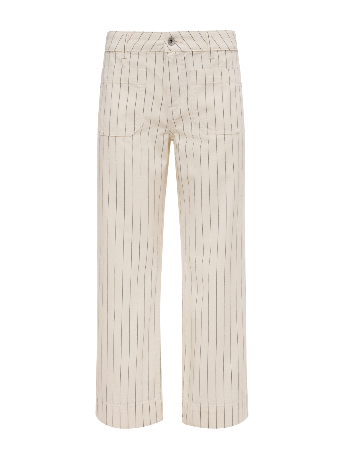 The Marine Jean Bleached White Pinstripe - Sanctuary Clothing