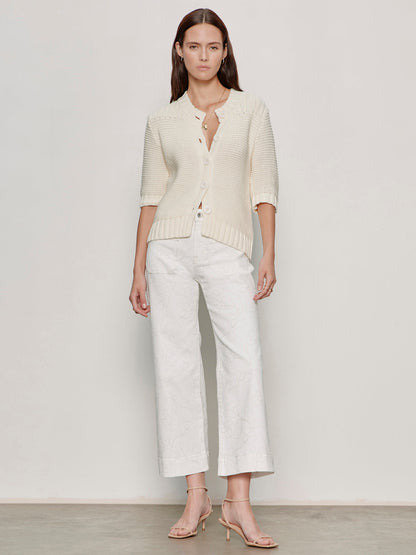 The Marine Crop Jean Chalk - Sanctuary Clothing