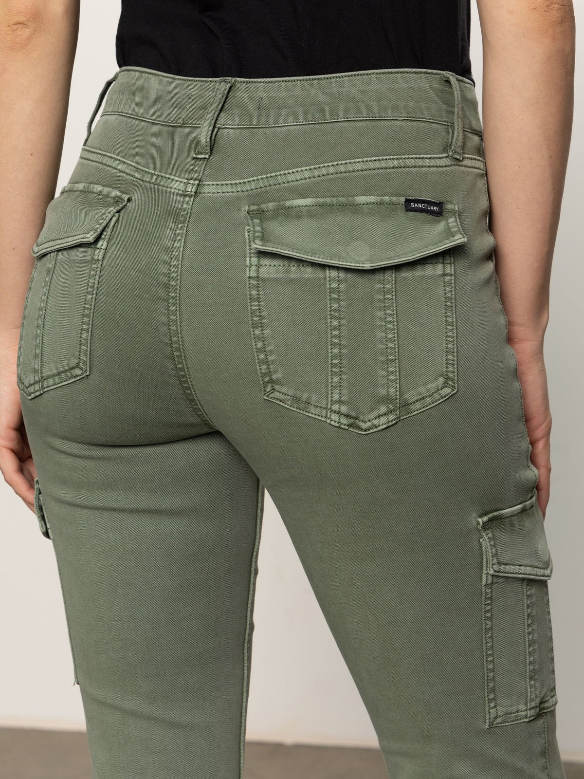 Sculpted Hayden Bootcut Pant Dark Spruce - Sanctuary Clothing