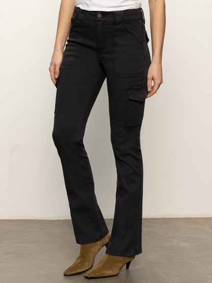 Sculpted Hayden Bootcut Standard Rise Pant Black - Sanctuary Clothing