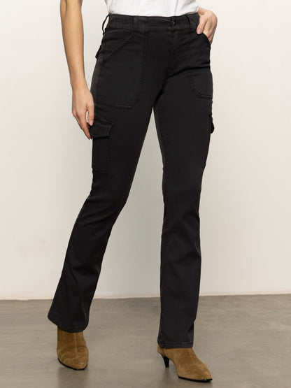 Sculpted Hayden Bootcut Standard Rise Pant Black - Sanctuary Clothing