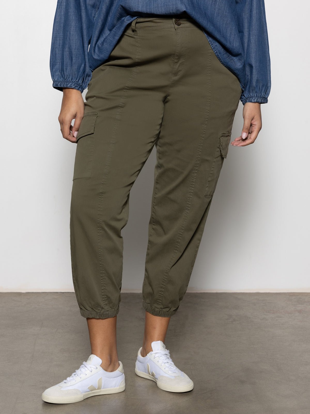 REBEL PANT HIKER GREEN - Sanctuary Clothing