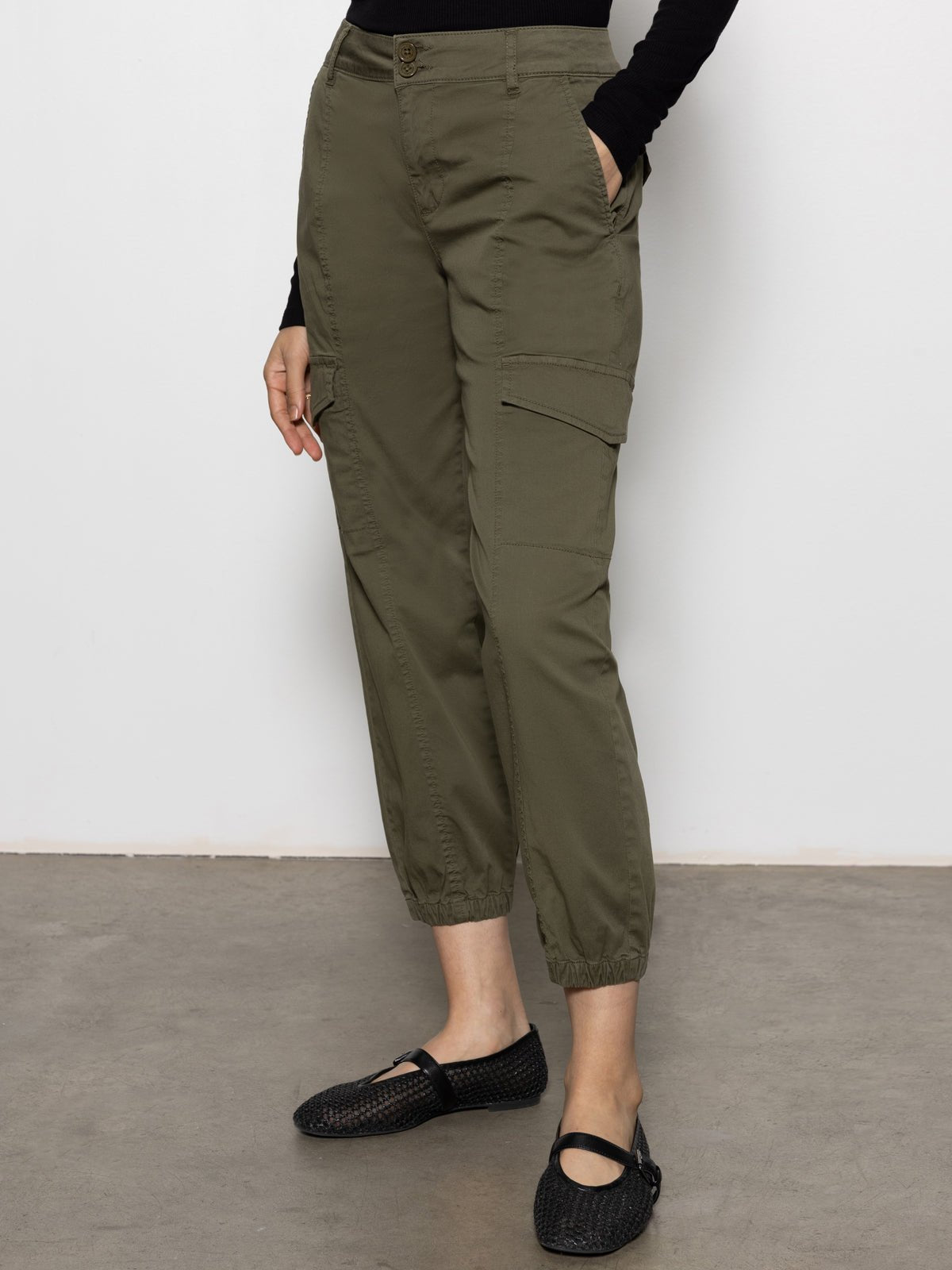 REBEL PANT HIKER GREEN - Sanctuary Clothing