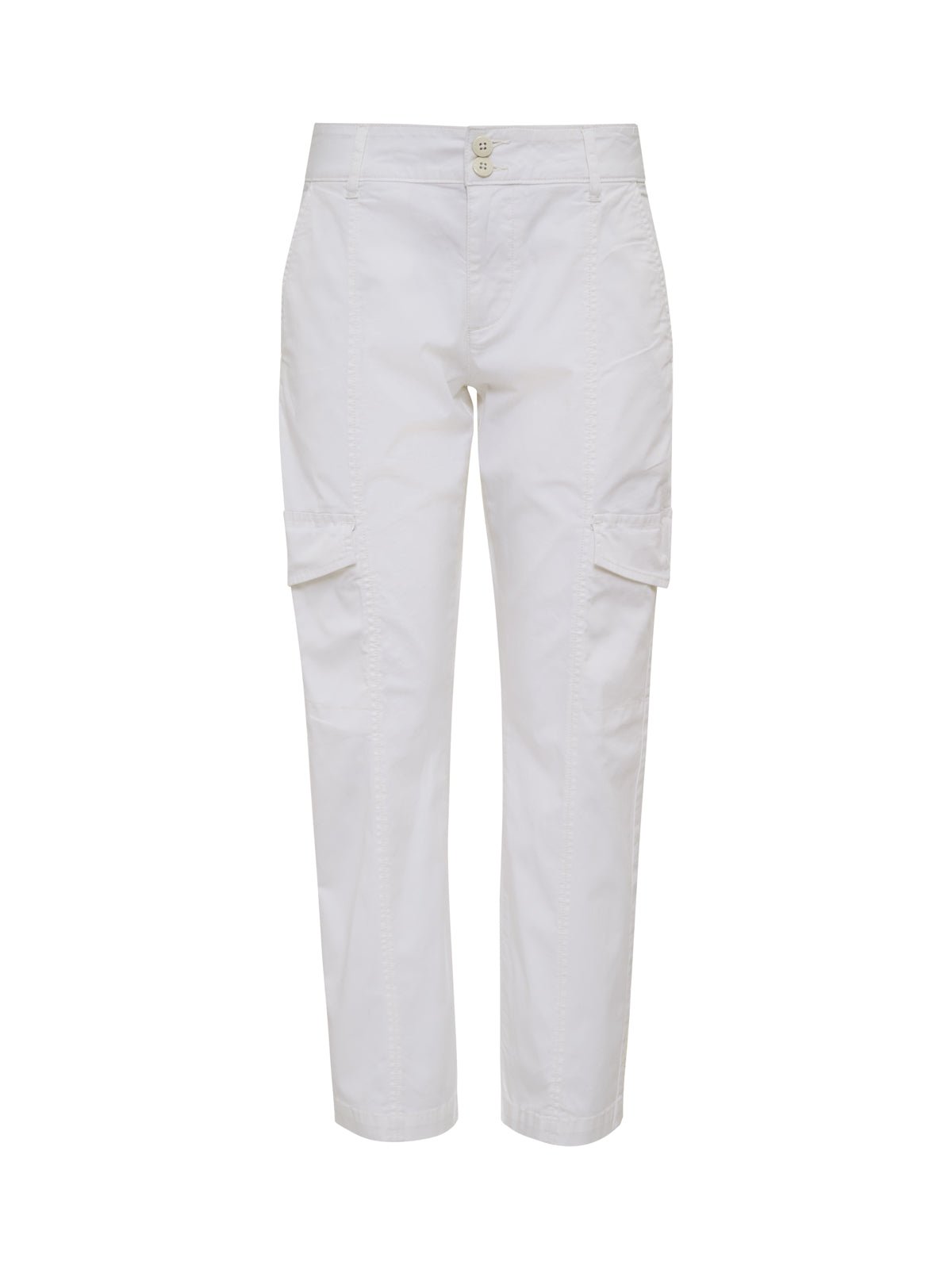 Rebel Straight Crop Pant Chalk - Sanctuary Clothing