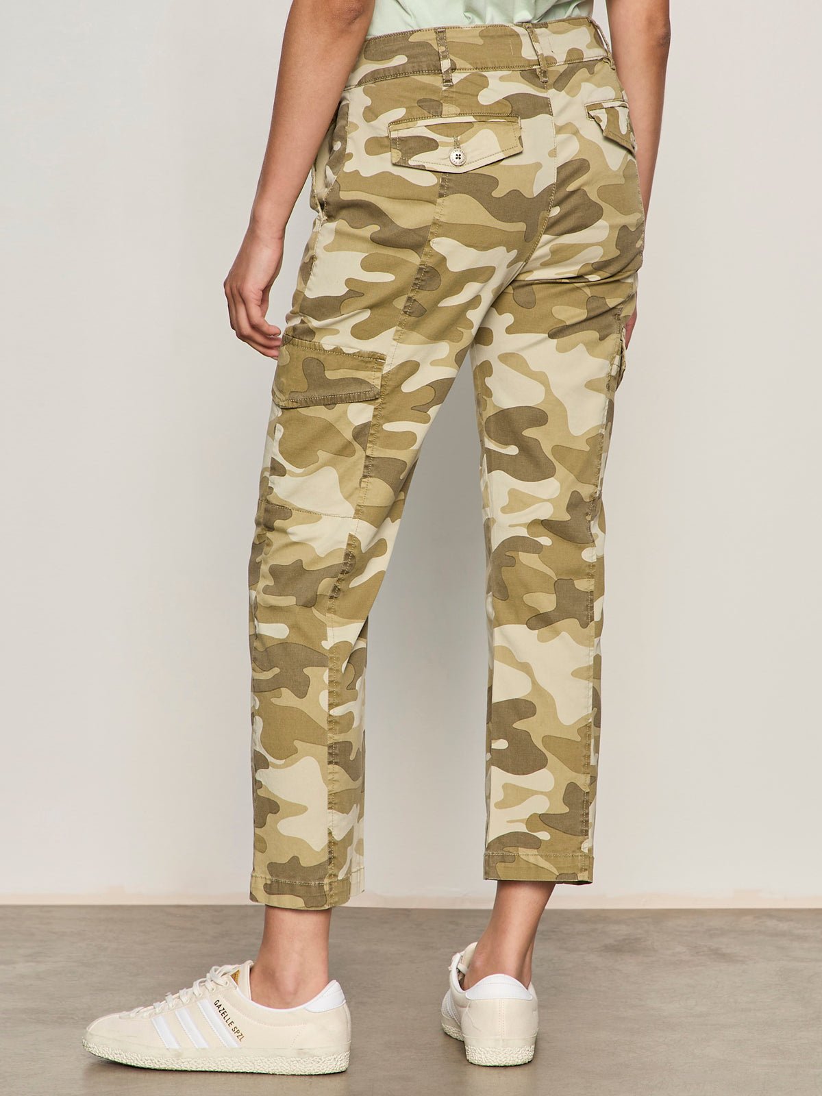 Rebel Straight Crop Pant Canyon Camo - Sanctuary Clothing