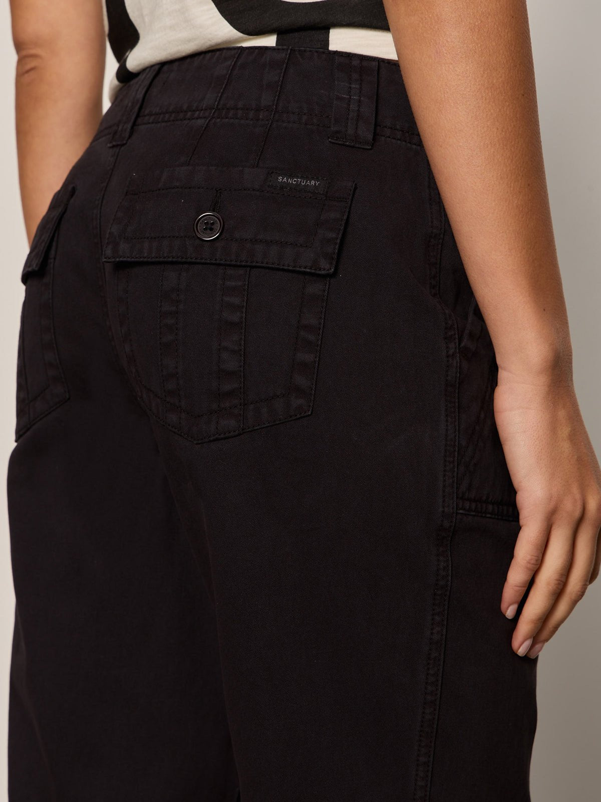 REISSUE PEACE PANT BLACK - Sanctuary Clothing