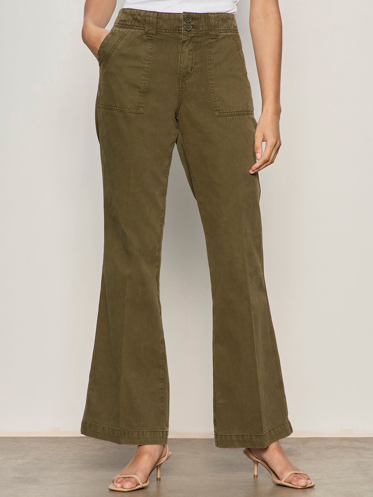 REISSUE PEACE PANT BURNT OLIVE - Sanctuary Clothing