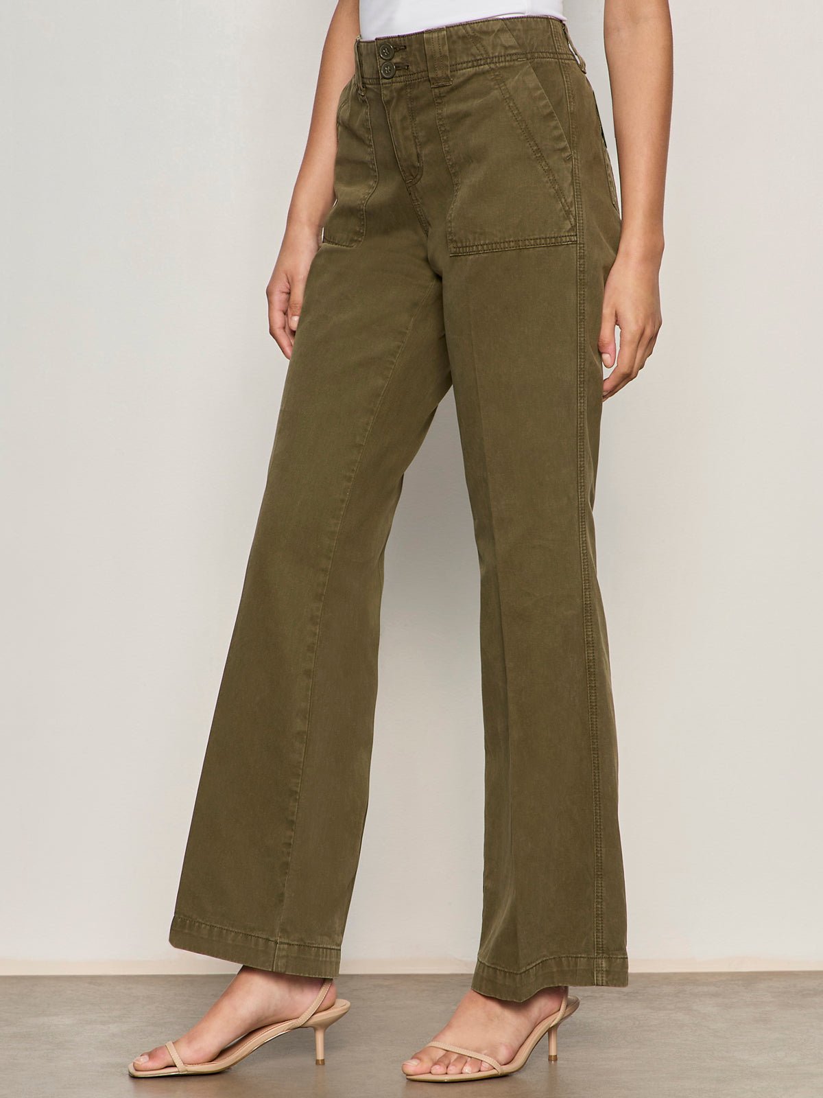 REISSUE PEACE PANT BURNT OLIVE - Sanctuary Clothing