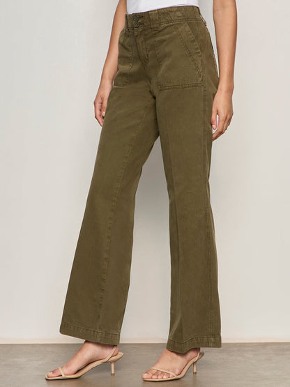 REISSUE PEACE PANT BURNT OLIVE - Sanctuary Clothing