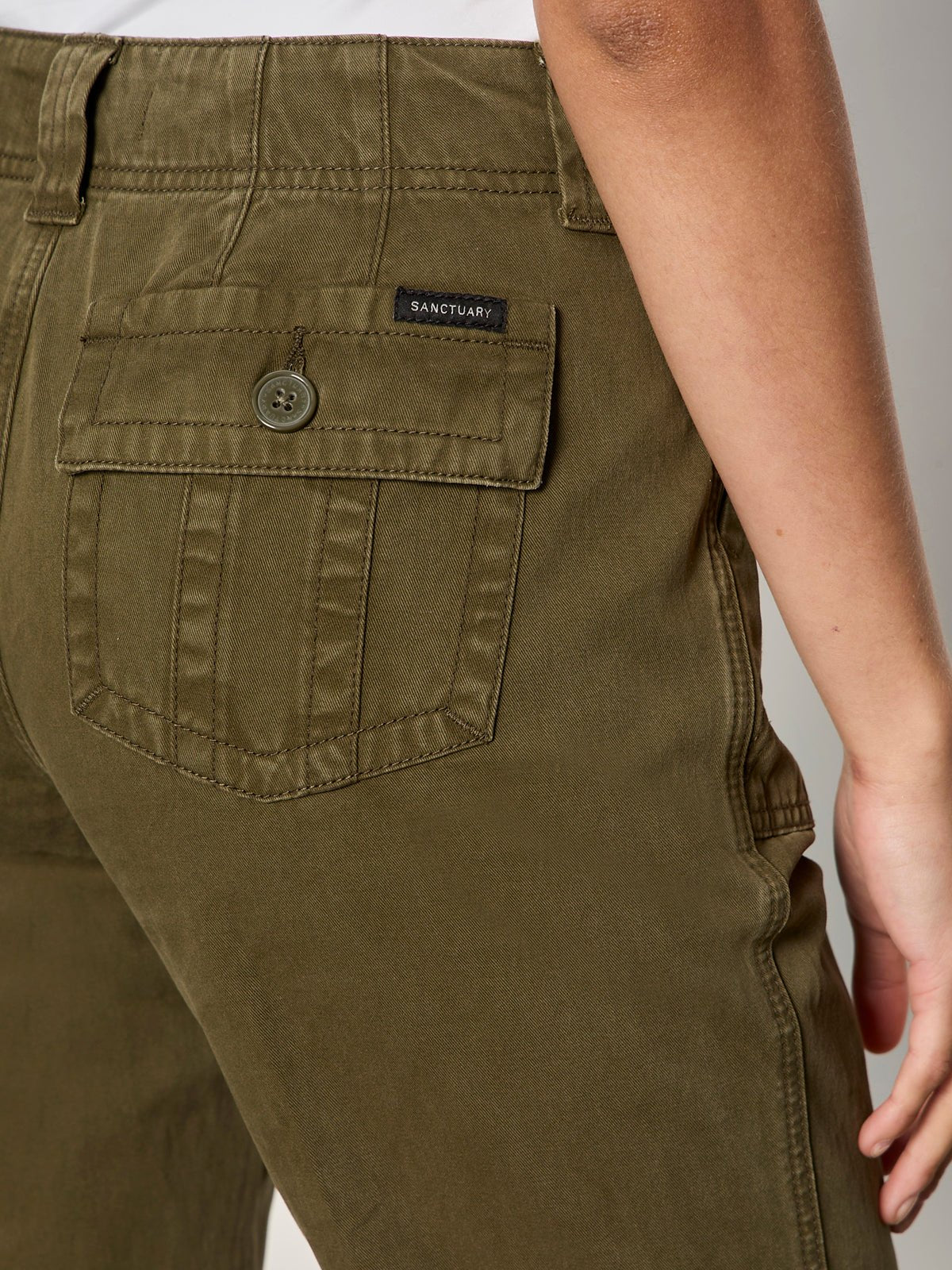 REISSUE PEACE PANT BURNT OLIVE - Sanctuary Clothing