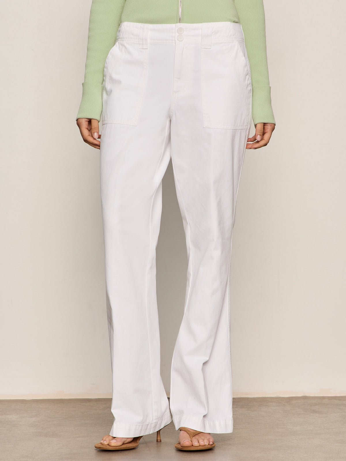 REISSUE PEACE PANT CHALK - Sanctuary Clothing
