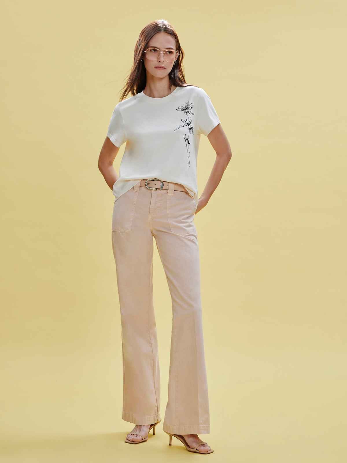 REISSUE PEACE PANT ROSE TEA - Sanctuary Clothing