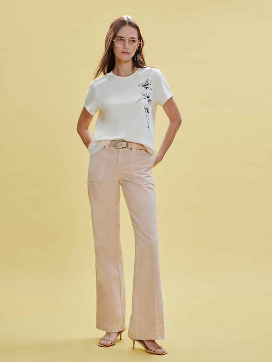 REISSUE PEACE PANT ROSE TEA - Sanctuary Clothing