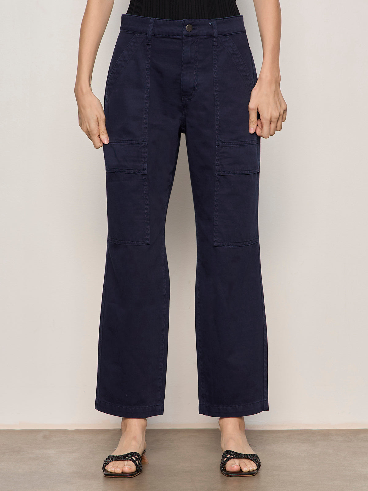 BOYFRIEND UTILITY PANT NAVY BLAZER - Sanctuary Clothing