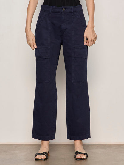 BOYFRIEND UTILITY PANT NAVY BLAZER - Sanctuary Clothing