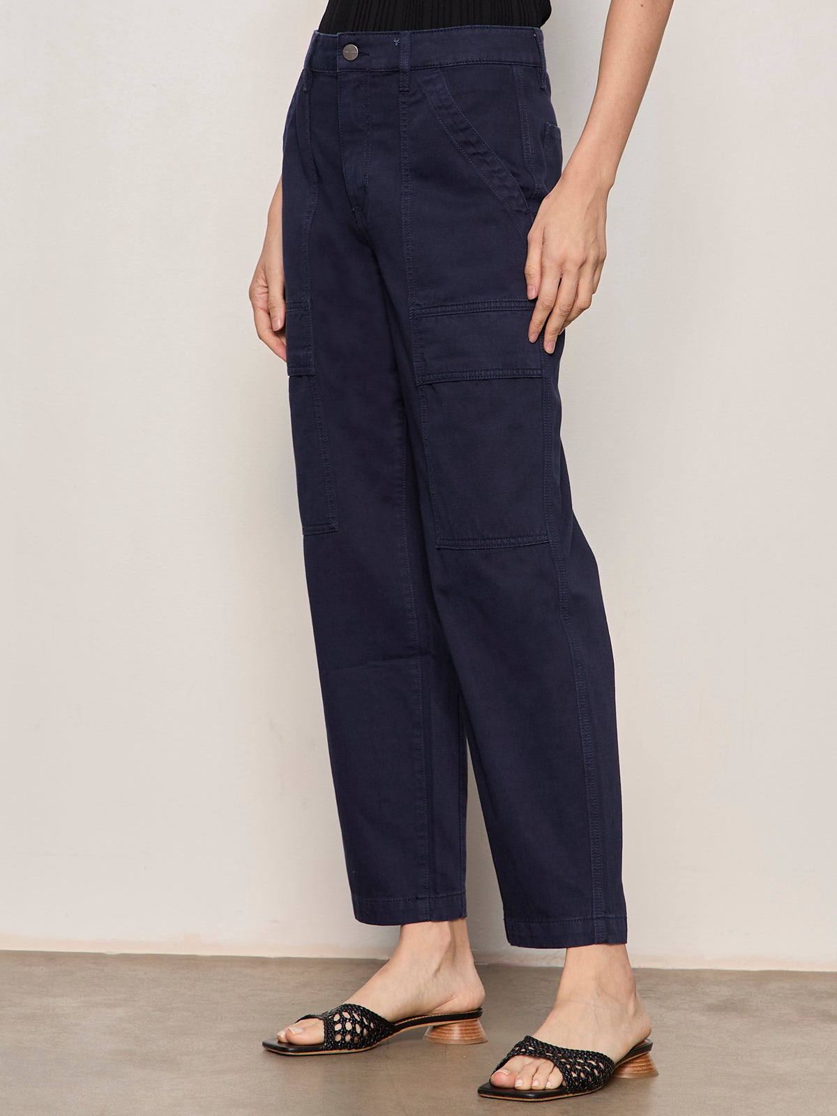 BOYFRIEND UTILITY PANT NAVY BLAZER - Sanctuary Clothing