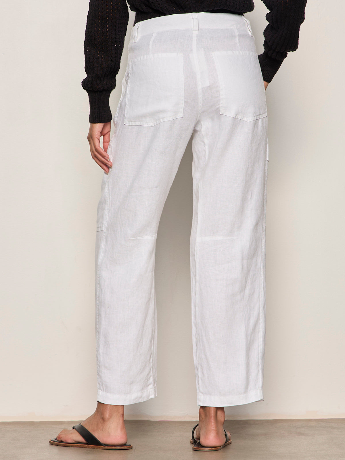 BOYFRIEND UTILITY PANT WHITE - Sanctuary Clothing