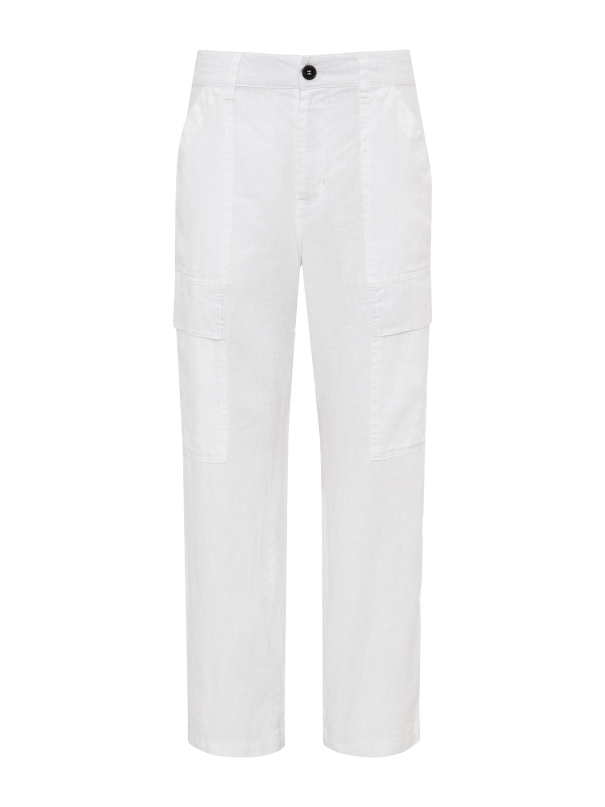 BOYFRIEND UTILITY PANT WHITE - Sanctuary Clothing