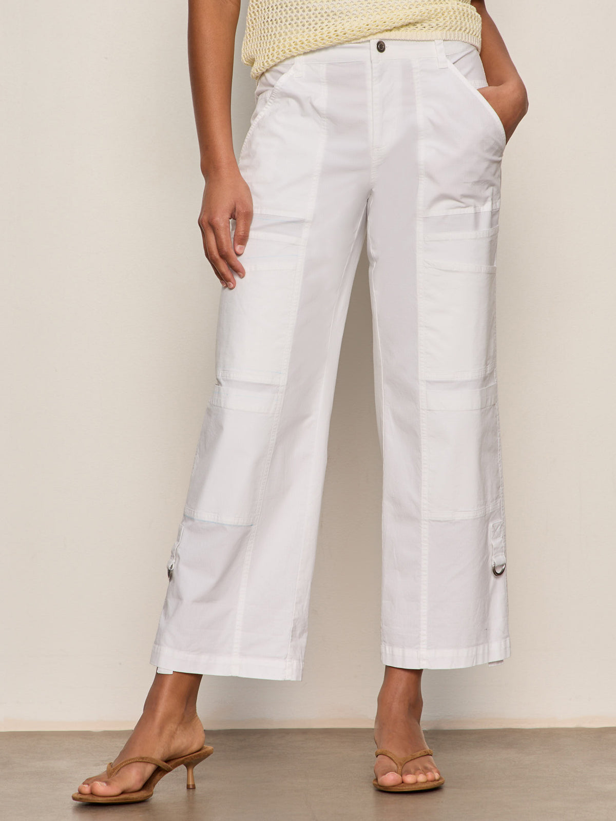 Angels Cargo Pant White - Sanctuary Clothing