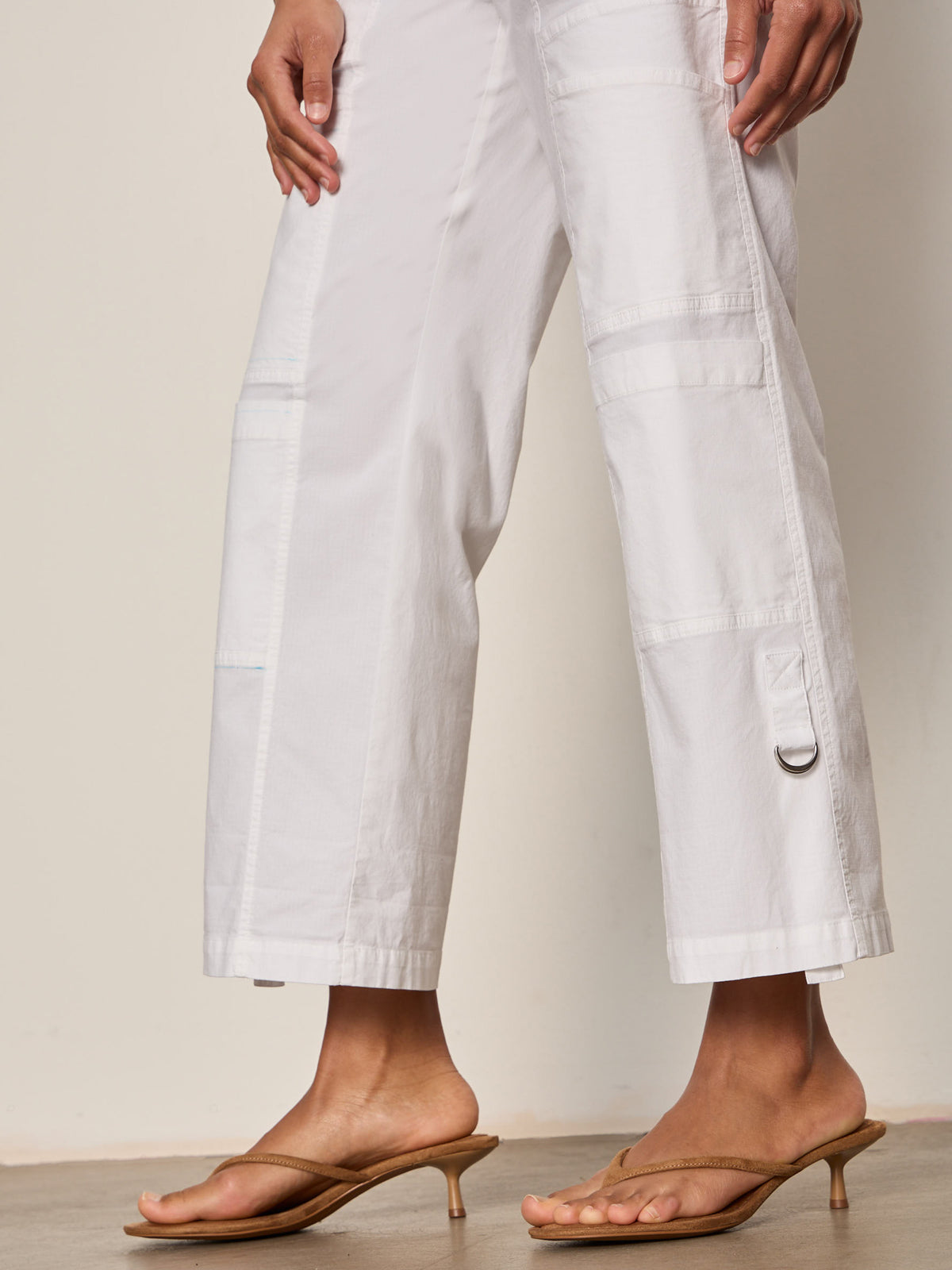 Angels Cargo Pant White - Sanctuary Clothing