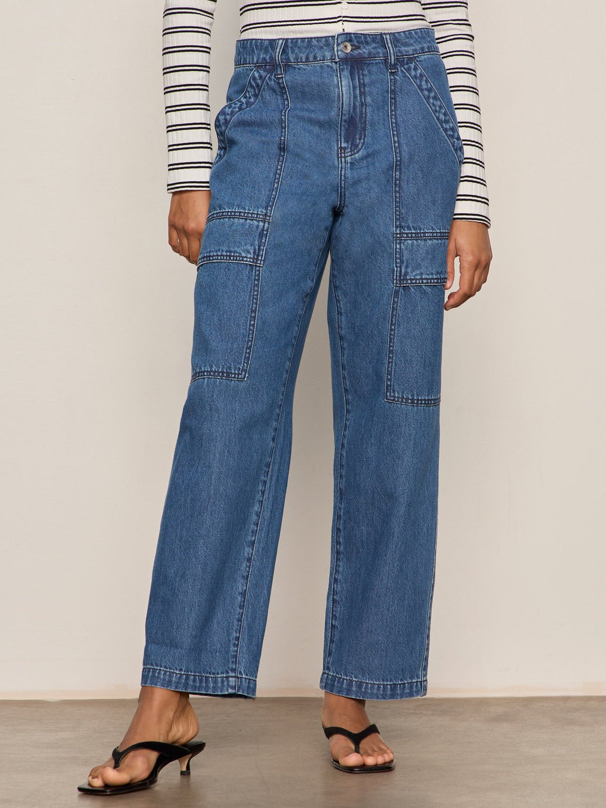 Boyfriend Utility Jean High Noon - Sanctuary Clothing