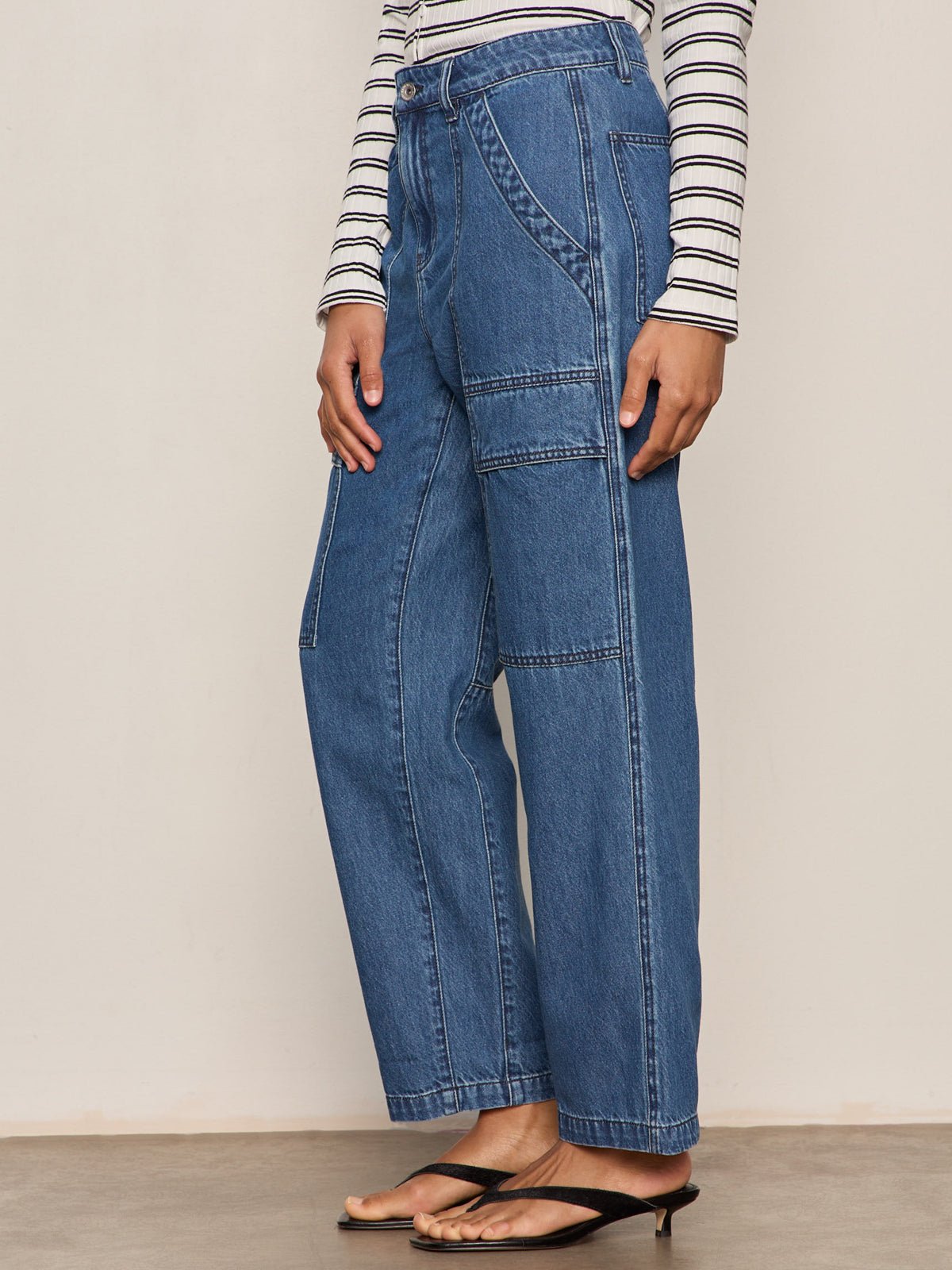 Boyfriend Utility Jean High Noon - Sanctuary Clothing