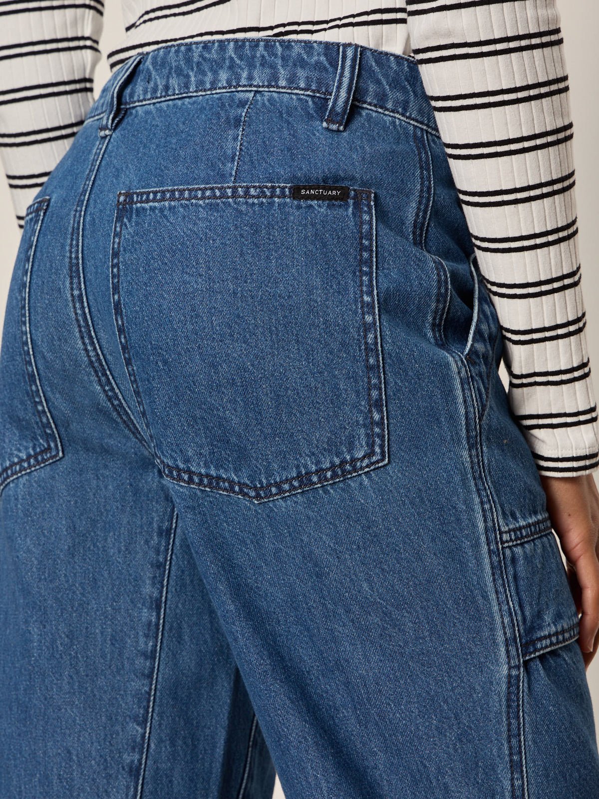 Boyfriend Utility Jean High Noon - Sanctuary Clothing