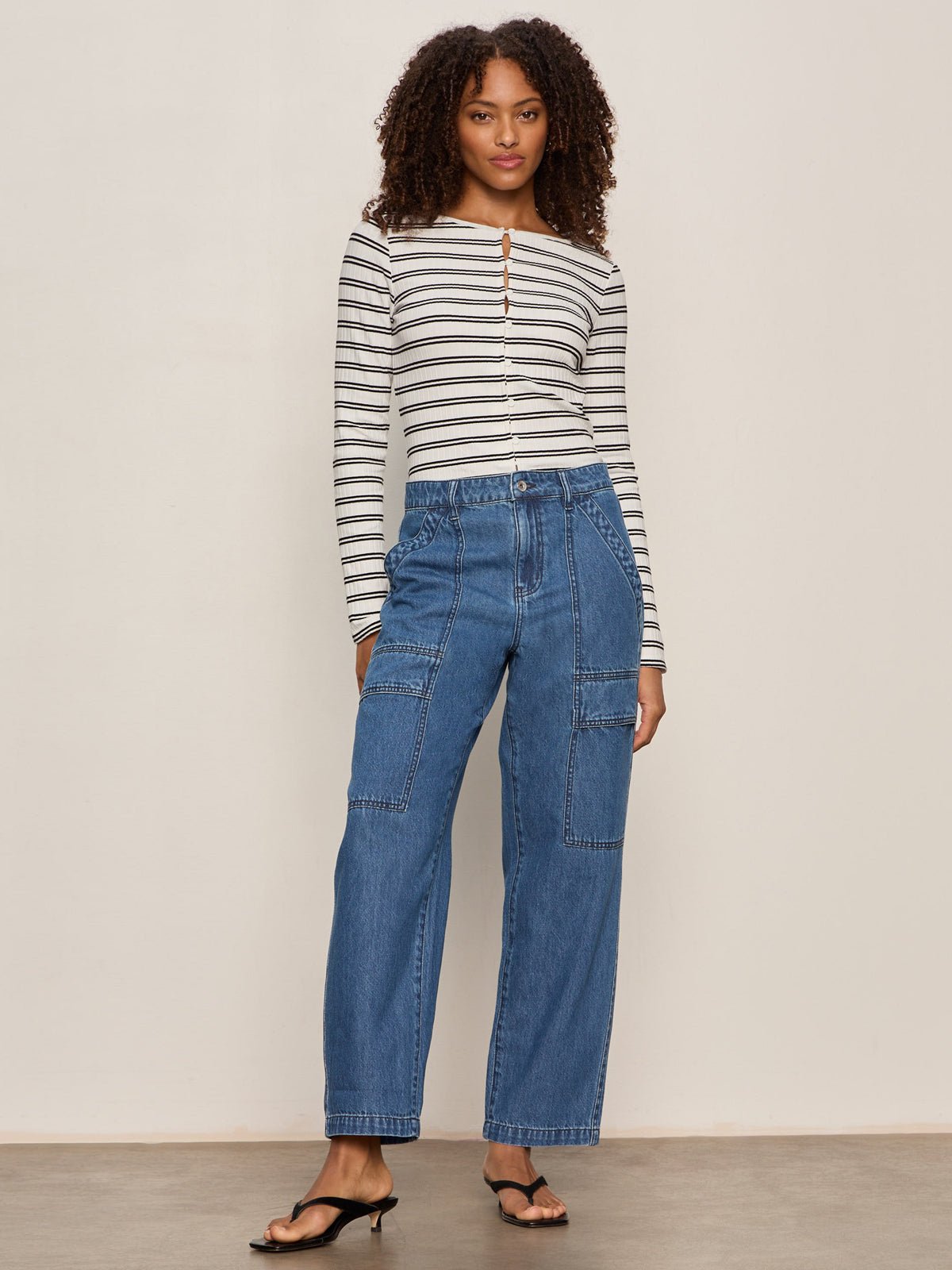 Boyfriend Utility Jean High Noon - Sanctuary Clothing
