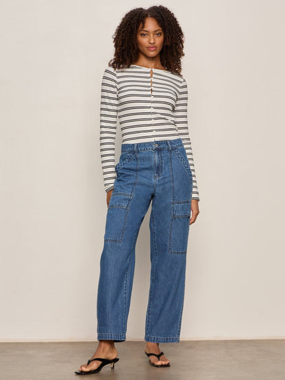 Boyfriend Utility Jean High Noon - Sanctuary Clothing