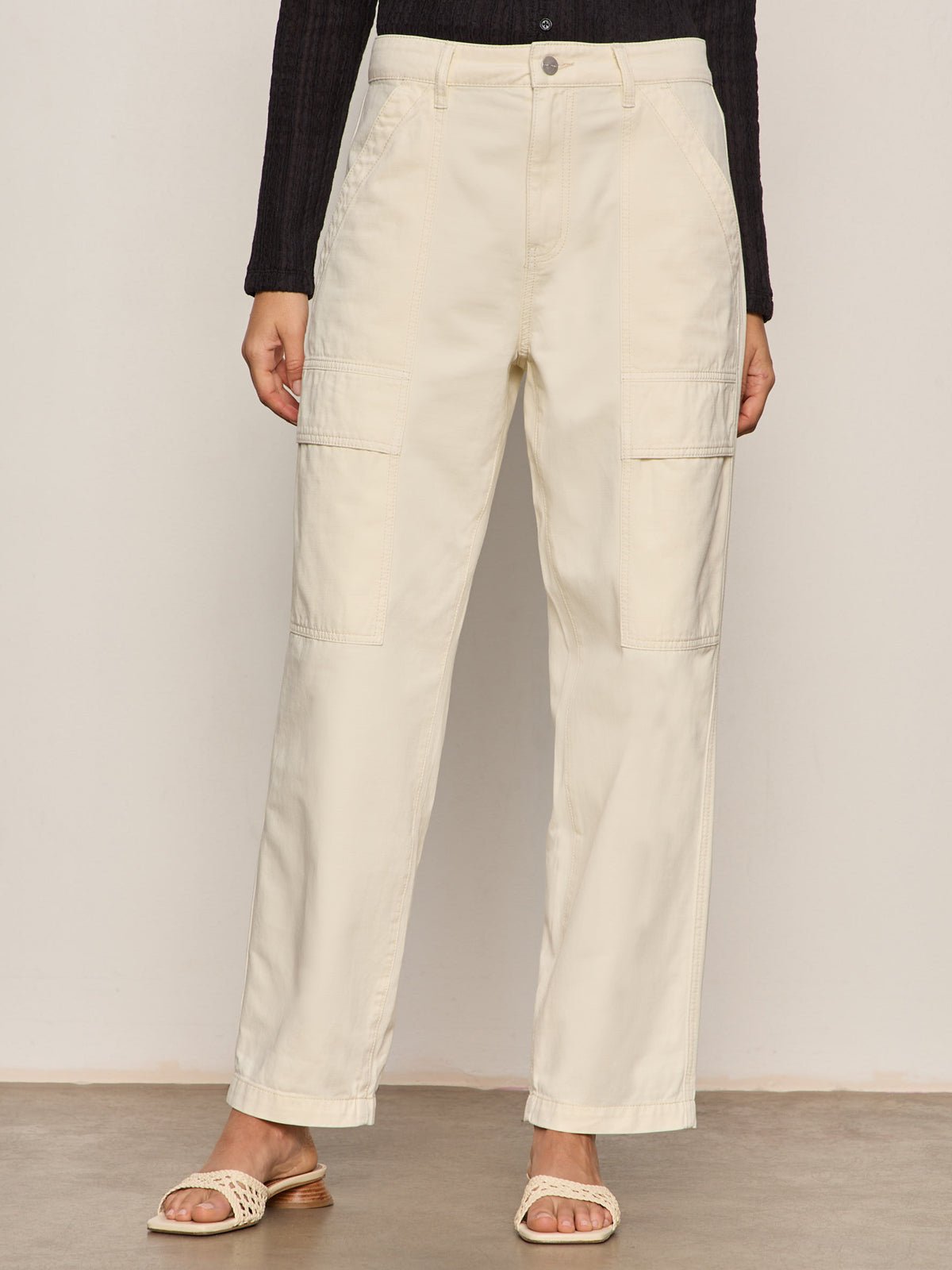 Boyfriend Utility Pant Collagen - Sanctuary Clothing