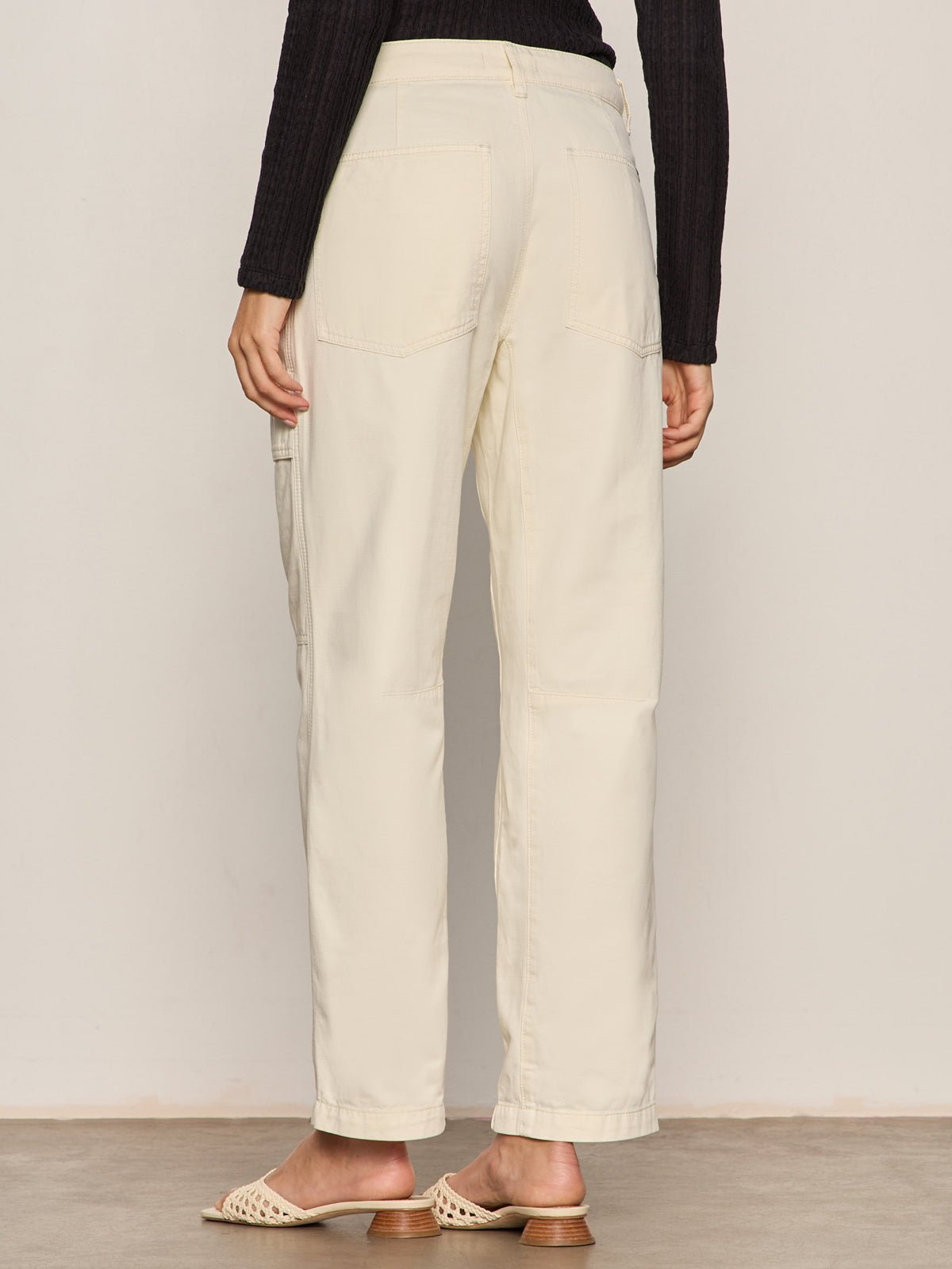 Boyfriend Utility Pant Collagen - Sanctuary Clothing