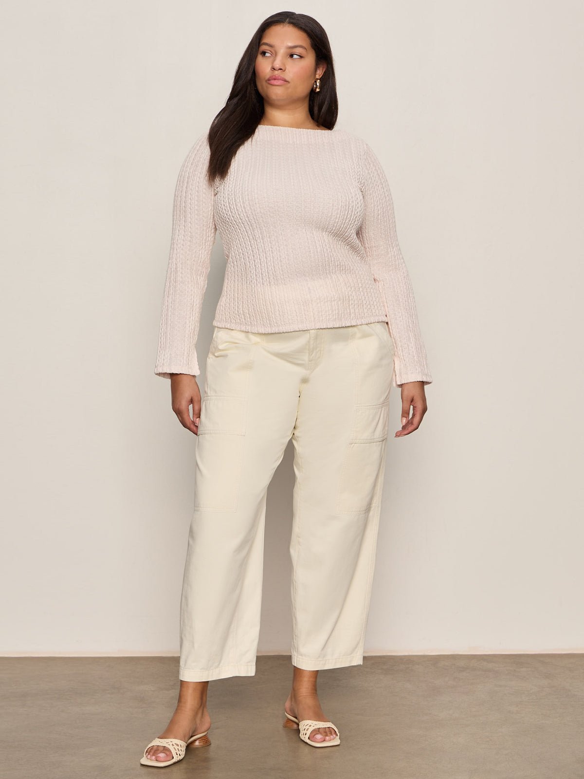 Boyfriend Utility Pant Collagen Extended Sizing - Sanctuary Clothing