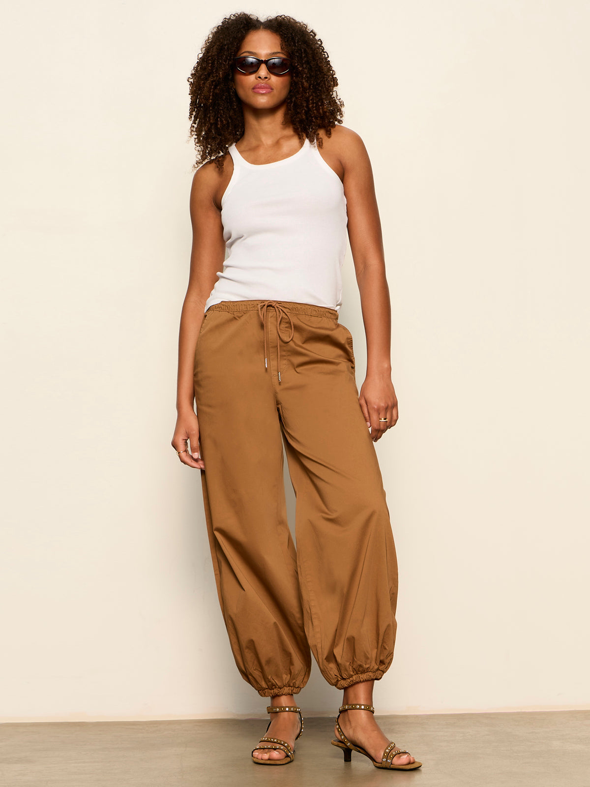 Float On Balloon Pant Toasted Coconut - Sanctuary Clothing