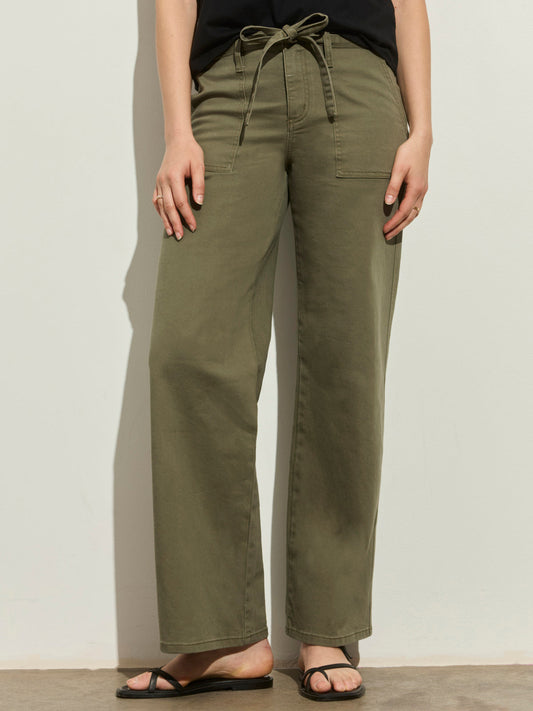WORKSHOP PANT VINTAGE OLIVE - Sanctuary Clothing