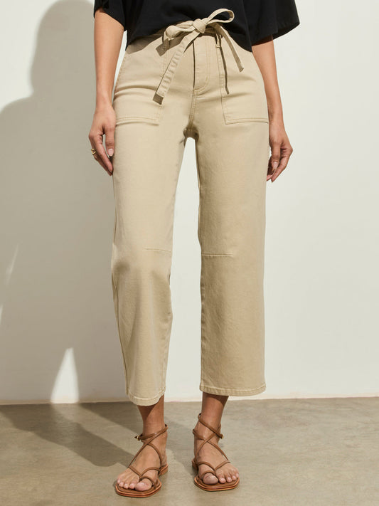 FOUNDRY PANT KHAKI - Sanctuary Clothing