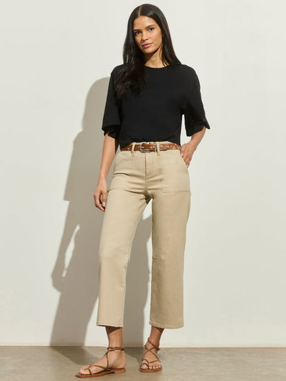 FOUNDRY PANT KHAKI - Sanctuary Clothing