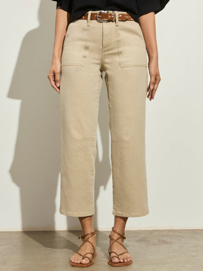 FOUNDRY PANT KHAKI - Sanctuary Clothing