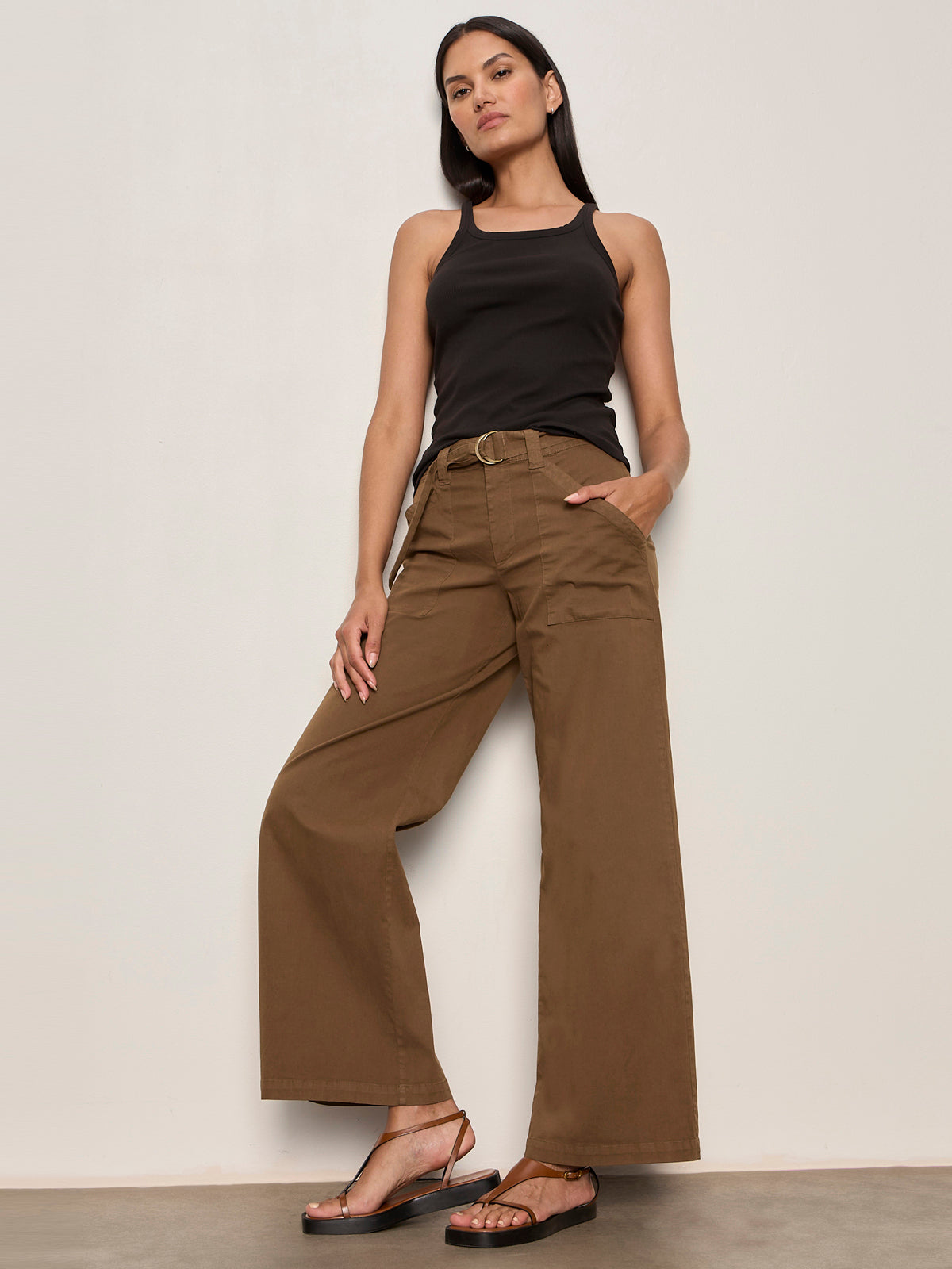 SOFT POLISHED WIDE LEG TIMBER - Sanctuary Clothing