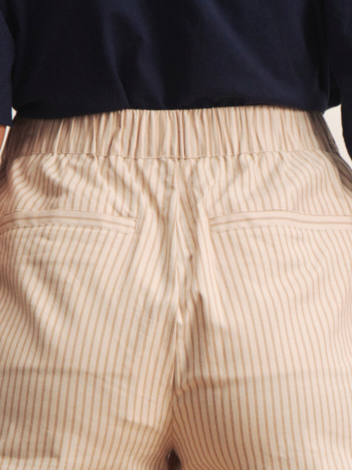 ELOISE STRIPE TROUSER DARK OPAL PINSTRIPE - Sanctuary Clothing