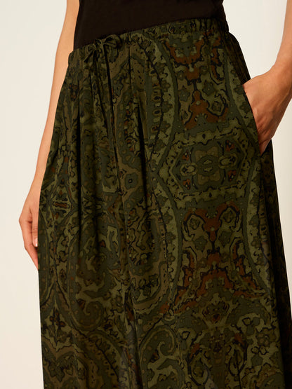 THE MOMENT VOLUME PANT MIDNIGHT MOSS - Sanctuary Clothing