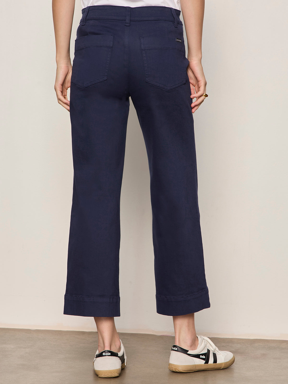 INSIDER CROP NAVY BLAZER - Sanctuary Clothing