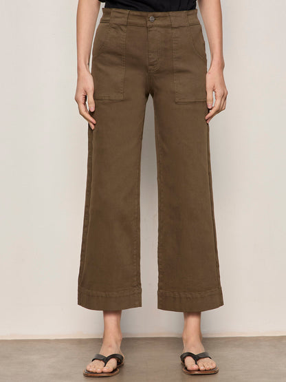 INSIDER CROP FORAGE GREEN - Sanctuary Clothing