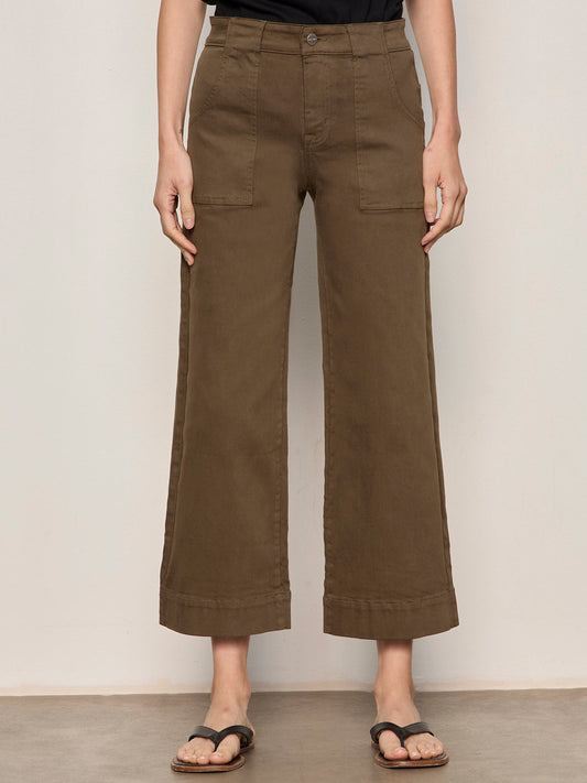 INSIDER CROP FORAGE GREEN - Sanctuary Clothing