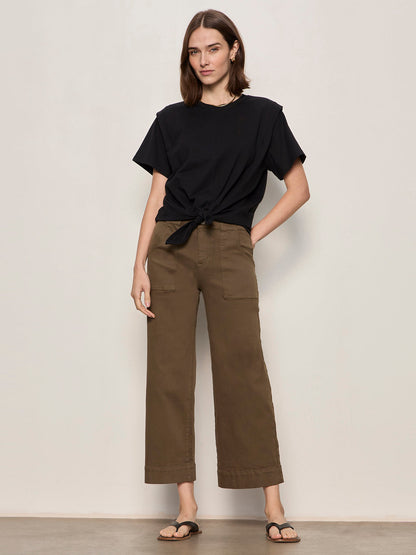 INSIDER CROP FORAGE GREEN - Sanctuary Clothing