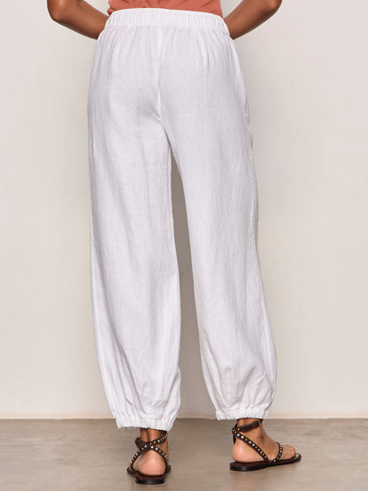 MELODY MICRO LINEN BALLOON WHITE - Sanctuary Clothing