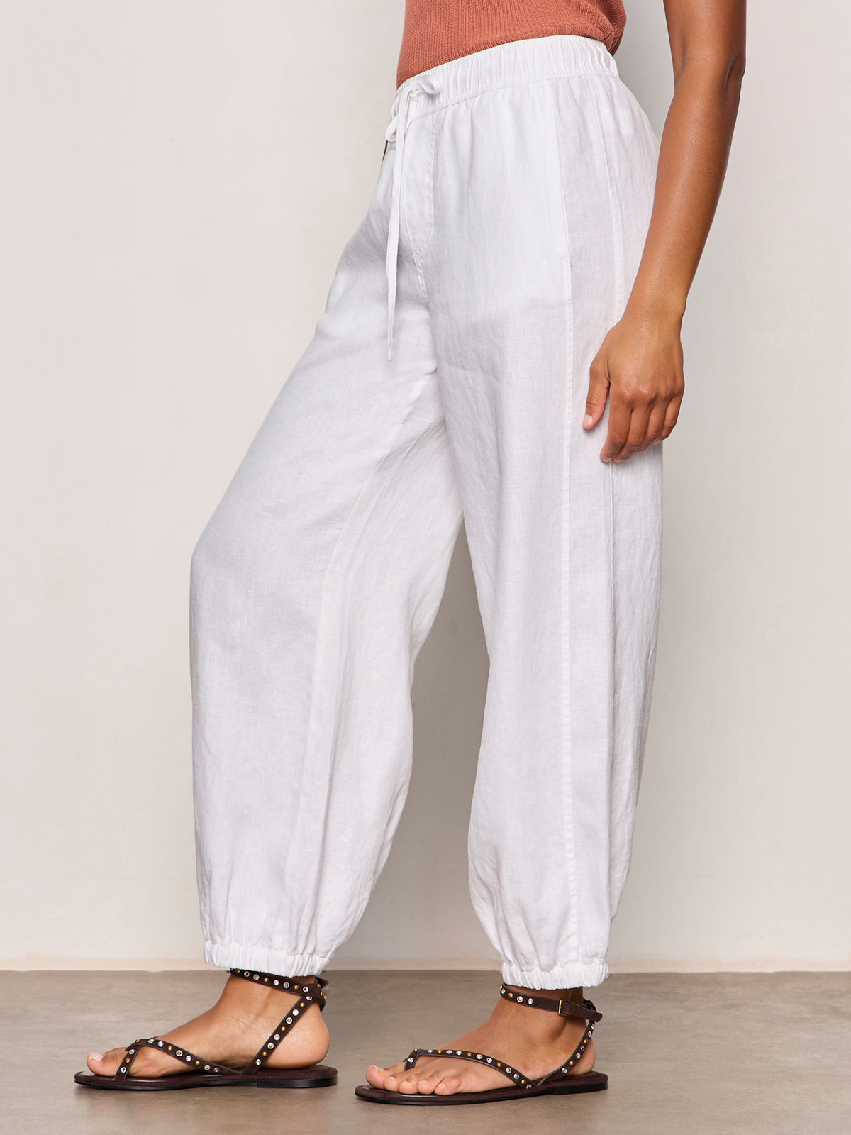 MELODY MICRO LINEN BALLOON WHITE - Sanctuary Clothing